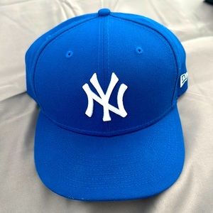 Blue NY 59Fifty Fitted Hat